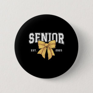 Chapa Redonda De 5 Cm Senior Softll Cl De 2025 Graduación Senior 2025