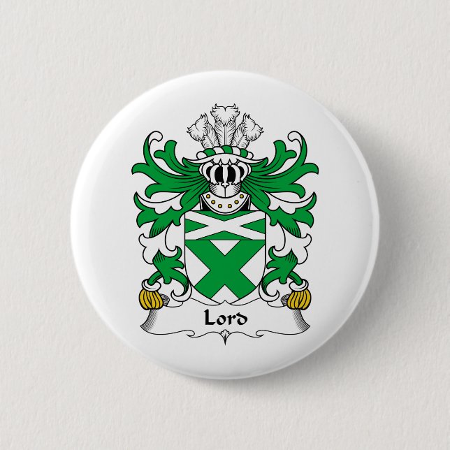 Chapa Redonda De 5 Cm Señor Family Crest (Anverso)