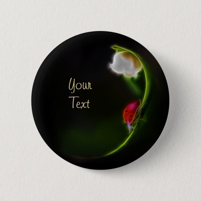 Chapa Redonda De 5 Cm Señora del valle (Anverso)