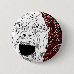 Chapa Redonda De 5 Cm Señora Luck