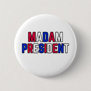 Chapa Redonda De 5 Cm Señora Presidenta