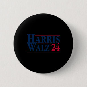 Chapa Redonda De 5 Cm Señora Presidenta, Kamala Harris Tim Wheimer Vp Br