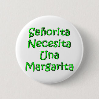 Chapa Redonda De 5 Cm Senorita2