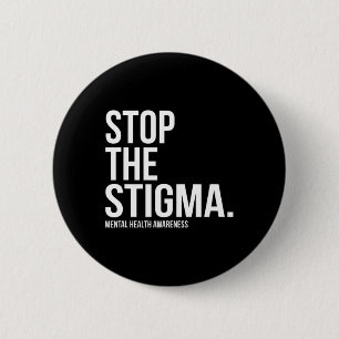 Chapa Redonda De 5 Cm Sensibilización sobre el estigma en materia de sal