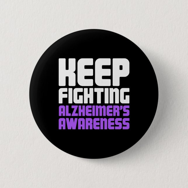 Chapa Redonda De 5 Cm Sensibilización sobre la enfermedad de Dementia He (Anverso)