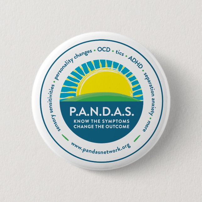 Chapa Redonda De 5 Cm Sepa los síntomas, cambie el Pin del resultado (Anverso)