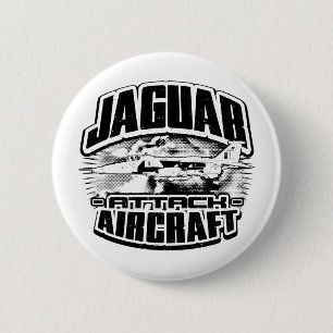 Chapa Redonda De 5 Cm SEPECAT Jaguar