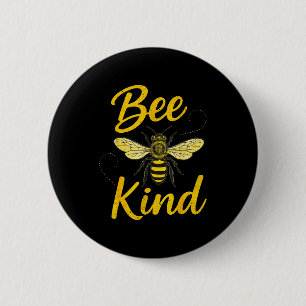 Chapa Redonda De 5 Cm Ser amable cita positiva diseño divertido y lindo