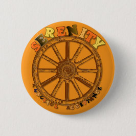 CHAPA REDONDA DE 5 CM SERENITY - PEACEFUL ACCEPTANCE