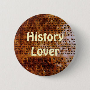 Chapa Redonda De 5 Cm Serie de regalos de ESCRITURA CUNEIFORM SUMERIANO