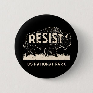 Chapa Redonda De 5 Cm Servicio de Resistencia al Parque Nacional de EE.U