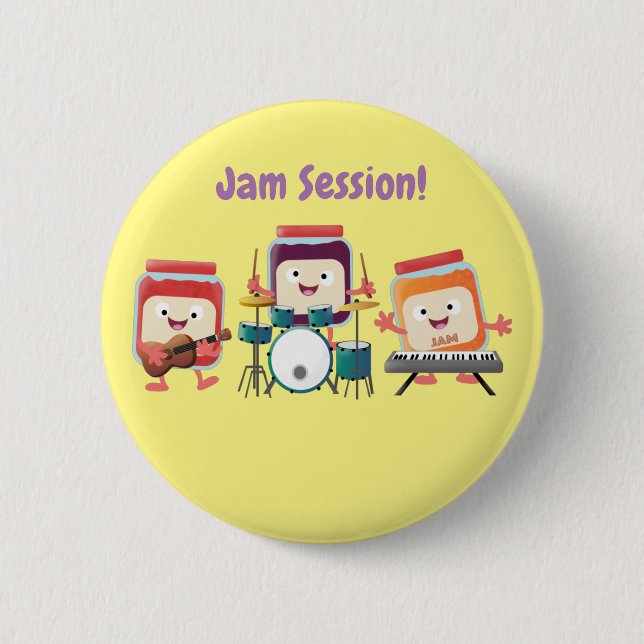 Chapa Redonda De 5 Cm Sesión de improvisación personalizado humor (Anverso)