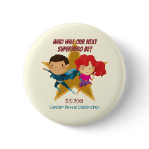 Sexo revela superheroína Cute amarillo rosa azul