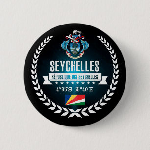 Chapa Redonda De 5 Cm Seychelles