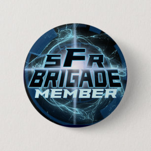 Chapa Redonda De 5 Cm SFRBrigadeLogoV2