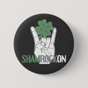 Chapa Redonda De 5 Cm ShamRockOn