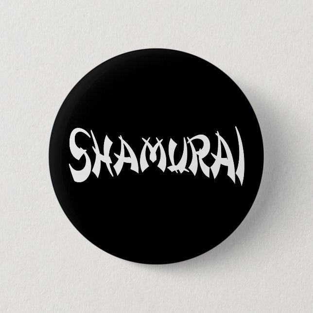 CHAPA REDONDA DE 5 CM SHAMURAI (Anverso)