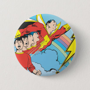 Chapa Redonda De 5 Cm SHAZAM/Billy Batson