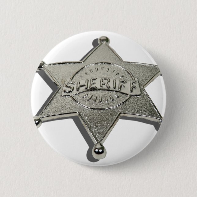 Chapa Redonda De 5 Cm SheriffBadgeLetters110510 (Anverso)