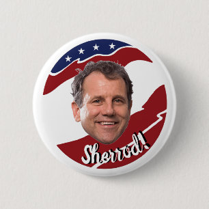 Chapa Redonda De 5 Cm Sherrod Brown 2020
