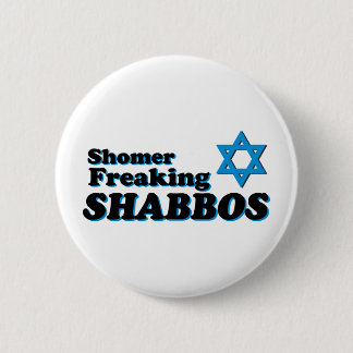 Chapa Redonda De 5 Cm Shomer Freaking Shabbos