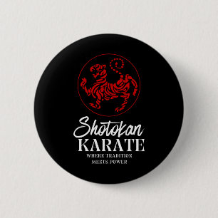 Chapa Redonda De 5 Cm Shotokan Karate donde la tradición se encuentra co