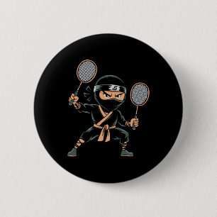 Chapa Redonda De 5 Cm Shuttle Team Racket - Court Racquet Dminton Ninja