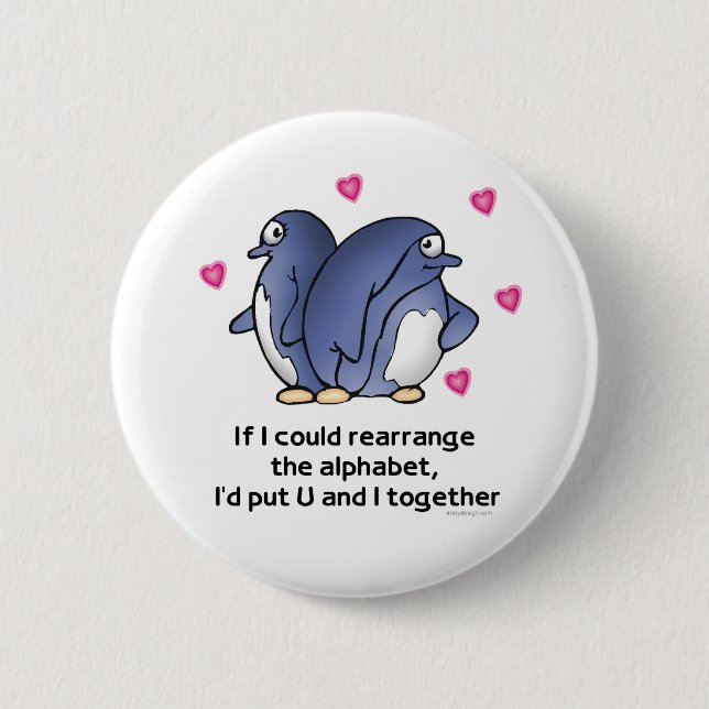 Chapa Redonda De 5 Cm Si pudiera reconstruir el alfabeto... (Anverso)