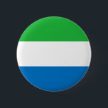 Chapa Redonda De 5 Cm Sierra Leone Flag<br><div class="desc">Patriotic flag of Sierra Leone.</div>