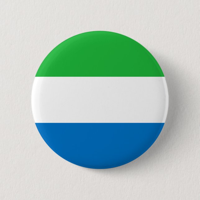 Chapa Redonda De 5 Cm Sierra Leone Flag (Anverso)