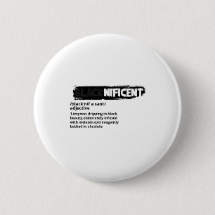 Chapa Redonda De 5 Cm Significado negro Orgullo negro Historia negra Mo