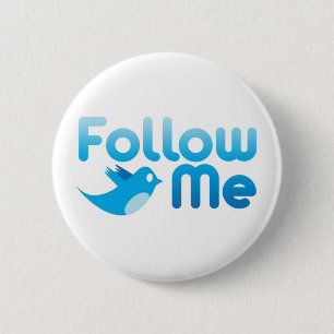 Chapa Redonda De 5 Cm Sígueme Twitter Mr Funny Parody