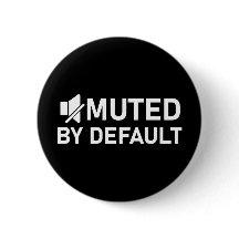 Silenciado por camiseta Minimalista predeterminada