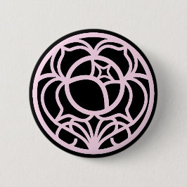 Chapa Redonda De 5 Cm Símbolo de anillo duelista Rosa de Utena Escudo