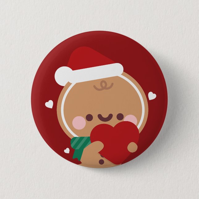 Chapa Redonda De 5 Cm Simple Diversión pura Feliz Navidad (Anverso)