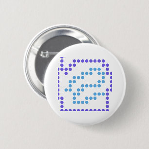Chapa Redonda De 5 Cm simple minimal personalizado agrega tu logo direcc
