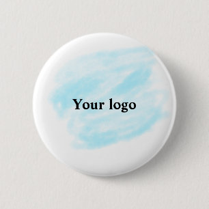 Chapa Redonda De 5 Cm Simple y minimalista logo personalizado elegante a