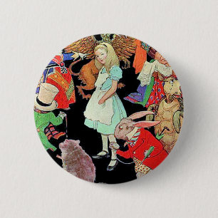 Chapa Redonda De 5 Cm Simplemente, Madly Alice