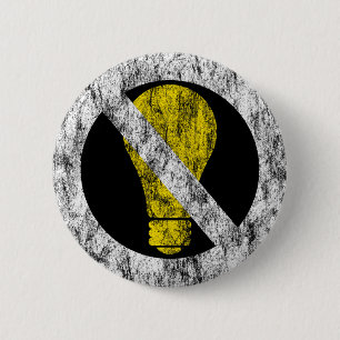 Chapa Redonda De 5 Cm sin bombillas incandescentes