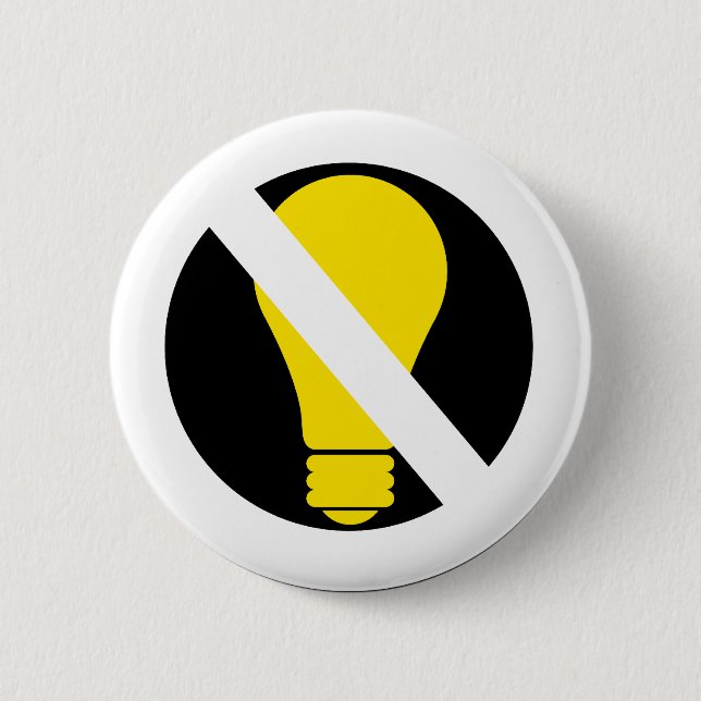 Chapa Redonda De 5 Cm sin bombillas incandescentes (Anverso)