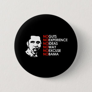 CHAPA REDONDA DE 5 CM SIN EXPERIENCIA, NO OBAMA