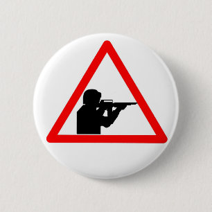 Chapa Redonda De 5 Cm Sin violencia