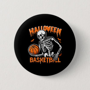 Chapa Redonda De 5 Cm Skeleton Halloween Trick O Trek