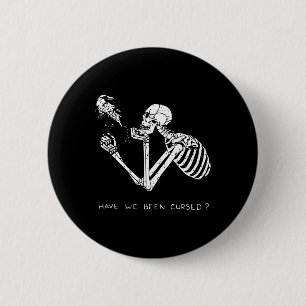 Chapa Redonda De 5 Cm Skeleton retro Disfraces de Halloween Diversión Cr