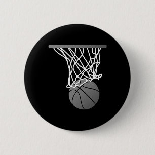 Chapa Redonda De 5 Cm Sketll Apparel negro