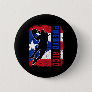 Chapa Redonda De 5 Cm Sketll jugador de Sketll puertorriqueño