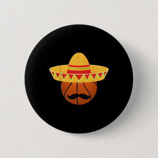 Chapa Redonda De 5 Cm Sketll Sombrero For Cinco De Mayo Fiesta Celebrati