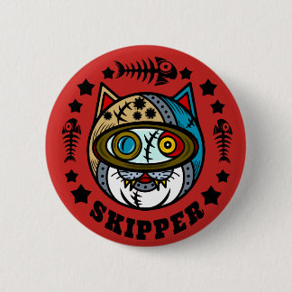 Chapa Redonda De 5 Cm SKIPPER Button badges