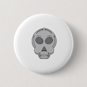 Chapa Redonda De 5 Cm Skull Lover