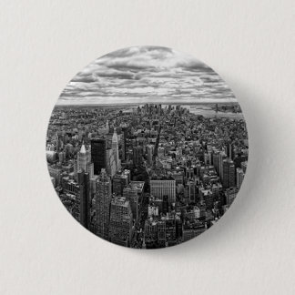 Chapa Redonda De 5 Cm Skyline de Nueva York